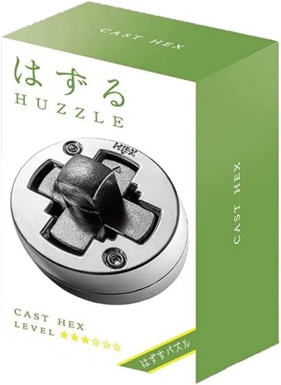 Hanayama Huzzle Cast Puzzle HEX Level 3
