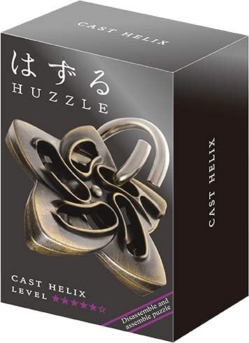 Hanayama Huzzle Cast Puzzle Helix - LEVEL 5