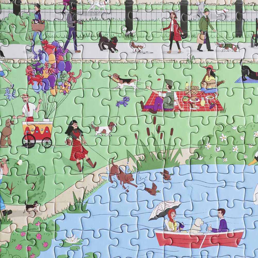 Dog Walkers of London Jigsaw Puzzle
