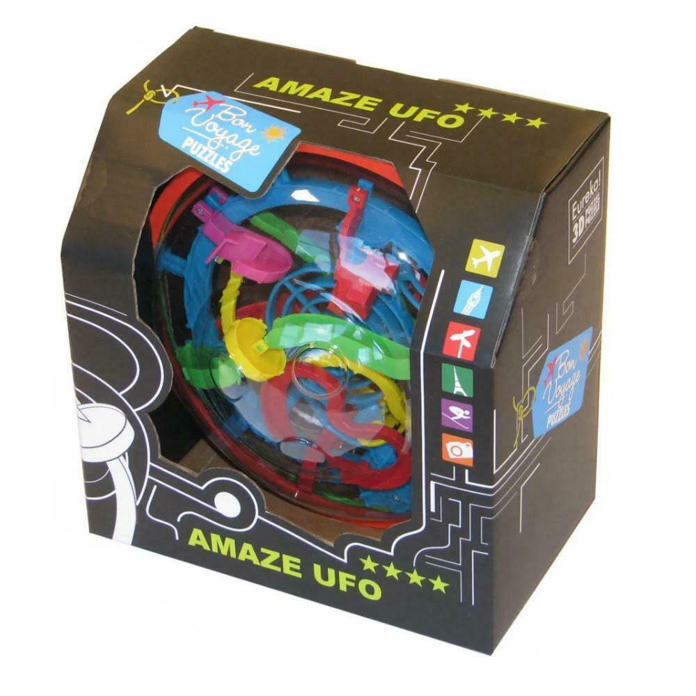 Eureka 3D Amaze UFO - Brainteaser Maze Puzzle