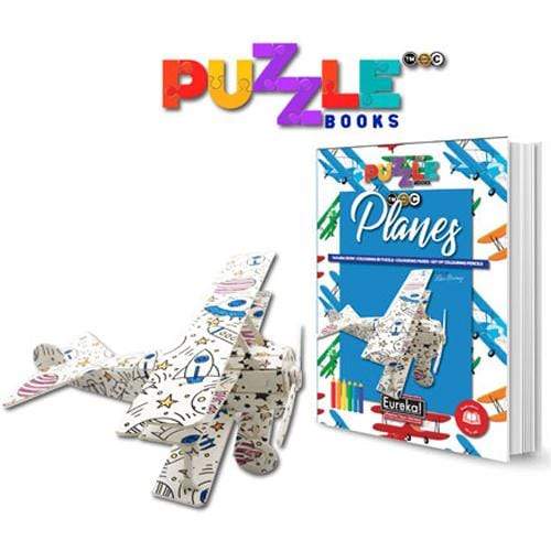 Eureka 3D Puzzles Puzzle Books - Planes
