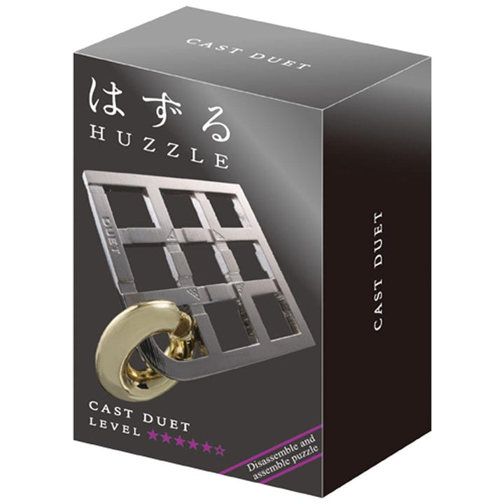 Hanayama Huzzle Cast Puzzle Duet - LEVEL 5