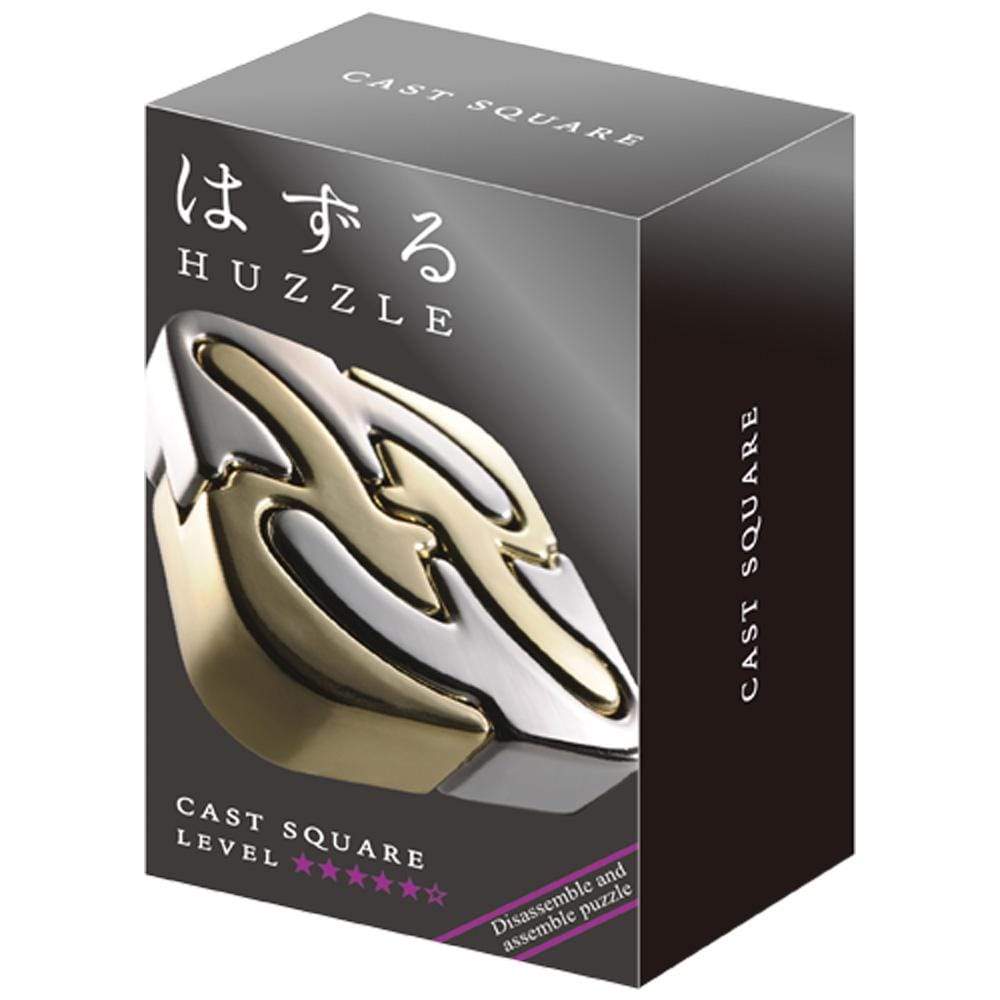 Hanayama Huzzle Cast Puzzle Square - LEVEL 5