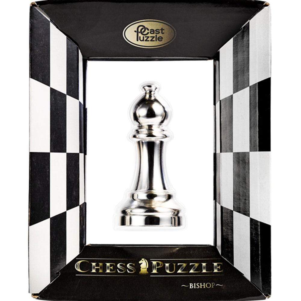 Huzzle Puzzle Hanayama Cast Puzzle Premium Series - Chess Bishop