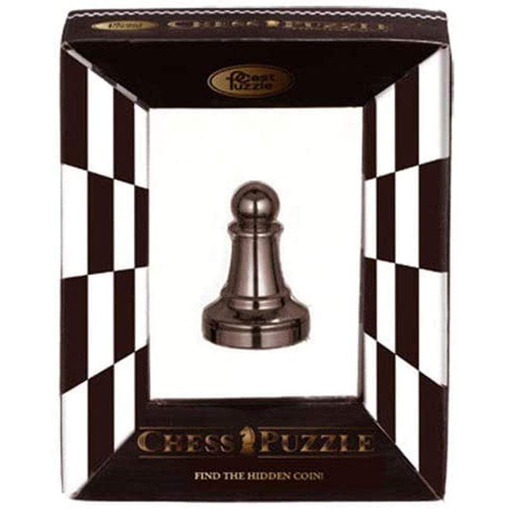 Huzzle Puzzle Hanayama Cast Puzzle Premium Series - Chess Black Pawn
