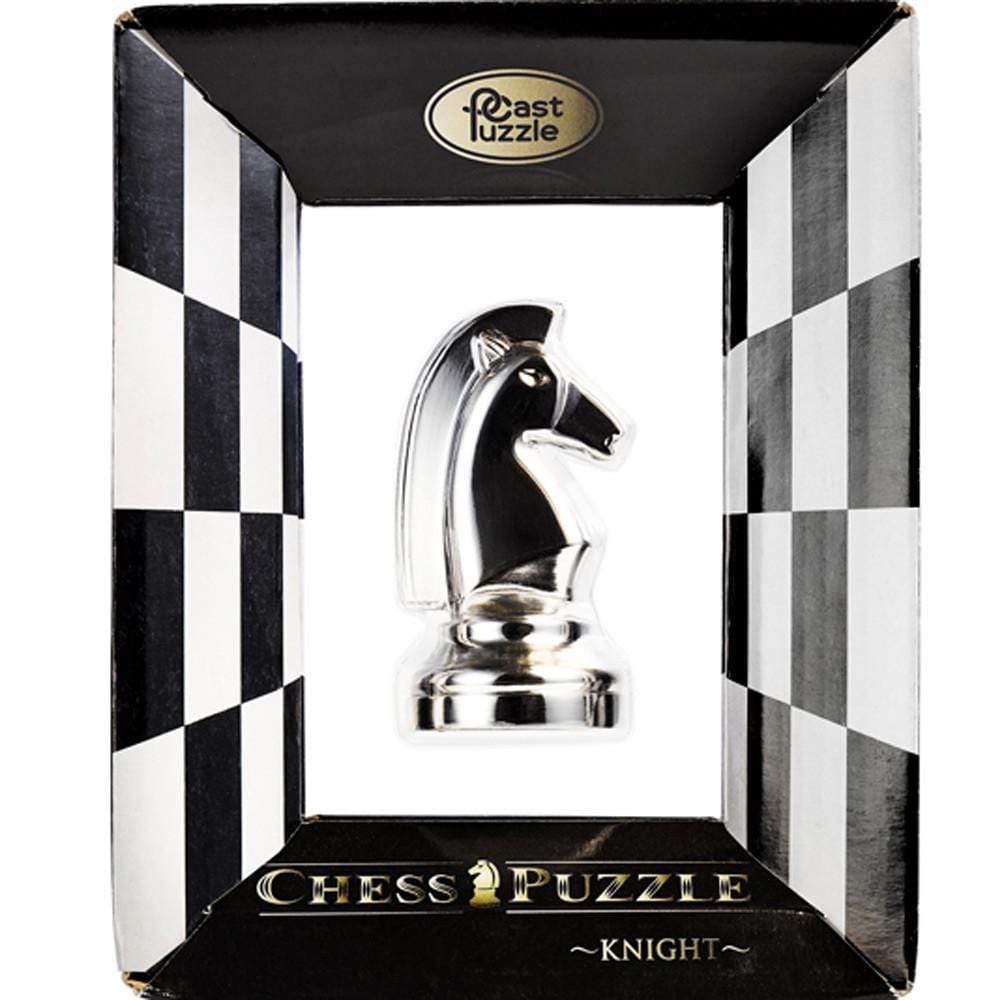 Huzzle Puzzle Hanayama Cast Puzzle Premium Series - Chess Knight