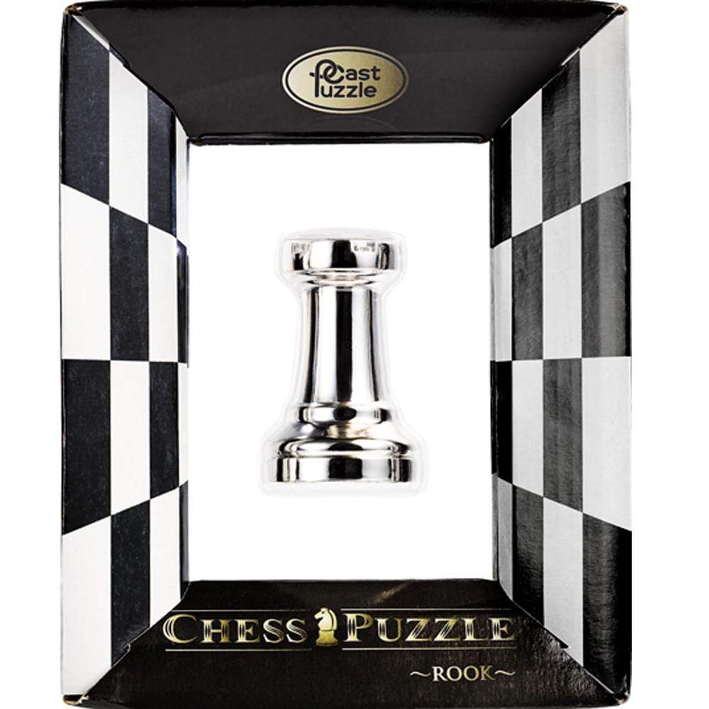 Huzzle Puzzle Hanayama Cast Puzzle Premium Series - Chess Rook