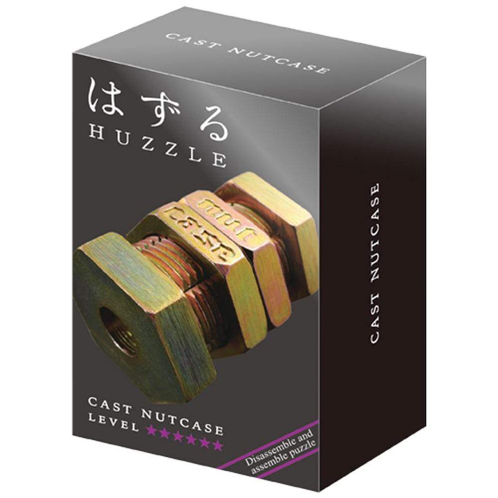 Huzzle Puzzle Hanayama Huzzle Cast Puzzle Nut Case - LEVEL 6